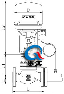 電動(dòng)溫度調(diào)節(jié)閥（配3810L執(zhí)行器）