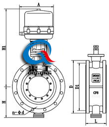 電動(dòng)硬密封蝶閥 (法蘭式)