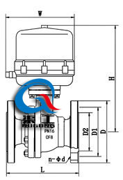 電動(dòng)硬密封球閥(配361執(zhí)行器)