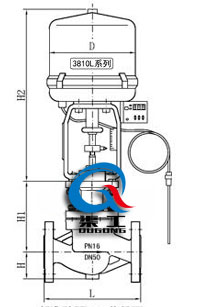 自力式電控溫度調(diào)節(jié)閥(配3810L)