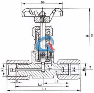 JJM1針型閥 (結構圖)